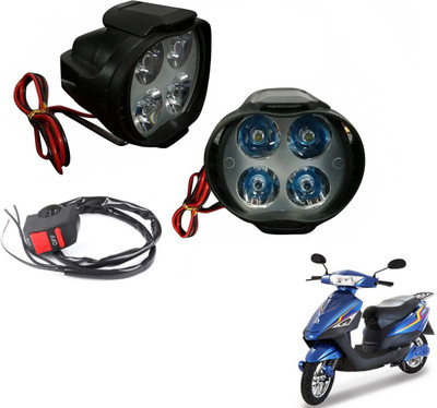 MOCKHE 4LED-SLN-164 Headlight Motorbike LED (12 V, 35 W)(Oma Star, Pack of 3)