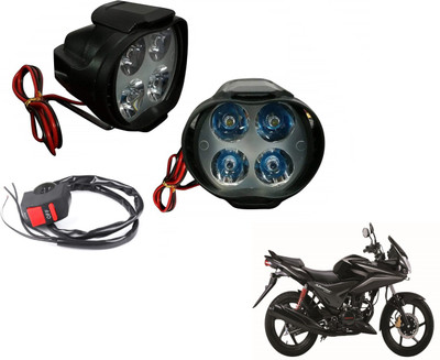 MOCKHE 4LED-SLN-45 Headlight Motorbike LED for Honda (12 V, 35 W)(CBF Stunner, Pack of 3)