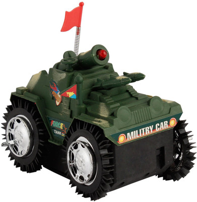 

DP Endeavors Tumbling Tank Military Tank For Kids (Green)(Green)