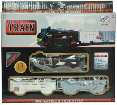 

Vnex Battery Operated Train With Head Light - Black(Black)