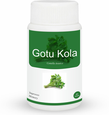 

Herb Essential Gotukola (Indian pennywort/Centella) 500 mg - 60 Tablets (60 No)
