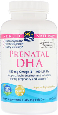 

Nordic Naturals Prenatal DHA - 180 Softgels(180 No)