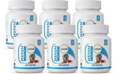 

AADAR JEEVANI – Diabetic Care and Detox, with Aloe & Neem, 100 GM (Pack of 6)(600 g)