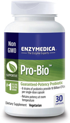 

Enzymedica Pro Bio, Guaranteed Potency Probiotic, 30 Capsules(30 No)