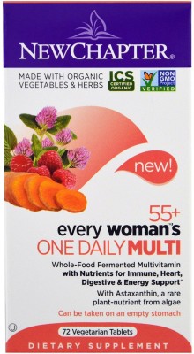 

New Chapter 55+ Every Woman One Daily Multi, 72 Veggie Tabs NCR-90125(72 No)