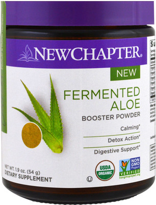 

New Chapter Fermented Organic Aloe Booster Powder -- 1.9 oz(54 g)
