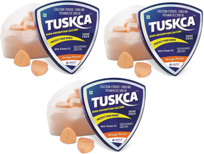 

Lifezen Tuskca Suger free Orange flavor (90 Chewable Tablets)(3 No)