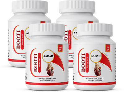 

AADAR BOOTI â Cholesterol Support, with Omega 3 & Antioxidants, 100 GM (Pack of 4)(400 g)