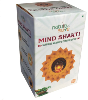 

Nature Sure Mind Shakti Tablets with Natural Herbs-1 Pack (60 Tablets)(60 No)