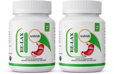 

AADAR RE-LAX – for Digestive and Bowel Wellness, 100 GM (Pack of 2)(200 g)