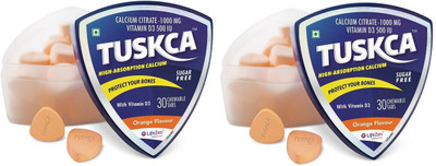 

Lifezen Tuskca Suger free Orange flavor (60 Chewable Tablets)(2 No)