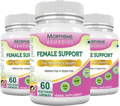 

Morpheme Remedies Female Support 600 mg (Pack of 3)(180 No)