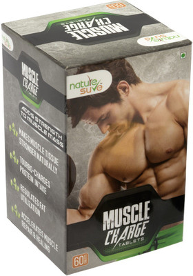 

Nature Sure Muscle Charge Tablets for Men – 1 Pack (60 Tablets)(60 No)