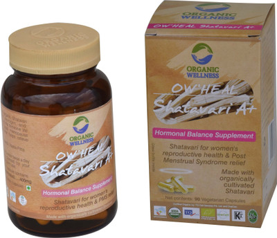 

Organic Wellness OW'Heal Shatavari A+(90 No)