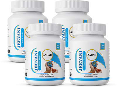 

AADAR JEEVANI – Supports Healthy Blood Sugar Levels, 100 GM (Pack of 4)(400 g)