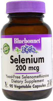 

Bluebonnet Nutrition Selenium, Yeast-Free Selenomethionine, 200 mcg, 90 Veggie Caps(90 No)