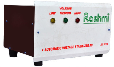 

RASHMI 250 W Voltage Stabilizer(White-Brown)
