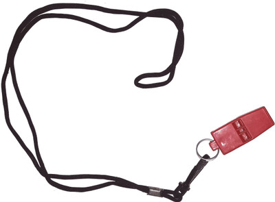 

SPORTSHOLIC Plastic Pea Less Sports Whistle For Sports Activities Pealess Whistle(Red, Pack of 1)