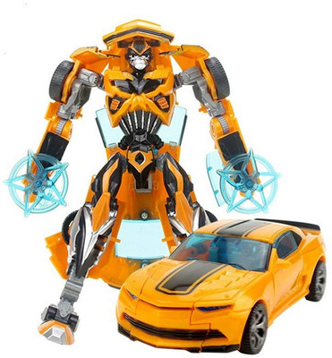 

Bestie Toys 2 in 1 Deformation Robot Transformer and Changeable Toy(Yellow)