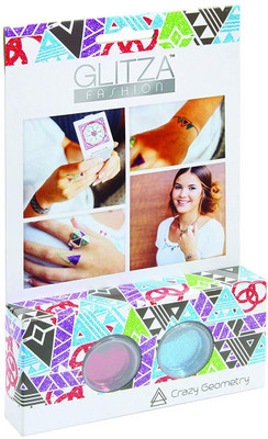 

GLITZA Fashion Glitter Tattoos Starter Kit - Crazy Geometry
