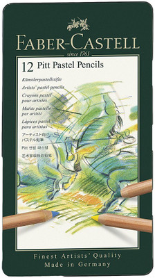 

Faber-Castell 12 Pitt Pastel Pencil Set Pencil Pencil(Set of 1, Multicolor)