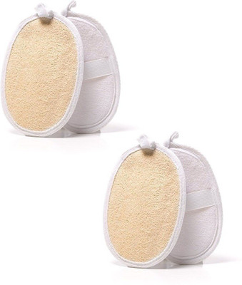 

De-Ultimate Pack of 4 Mini Loofah for Facial Face Buff Exfoliating,therapy Facial Discs Pads