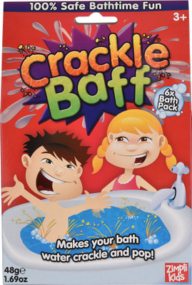 

Simba CRACKLE BAFF, 6 PACK 48 GRAMS Bath Toy(Multicolor)