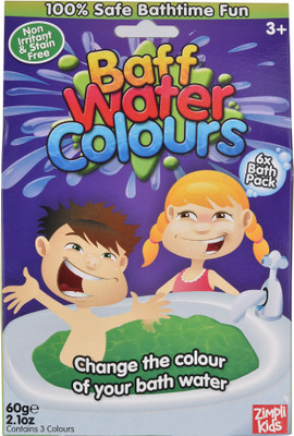 

Simba BAFF WATER COLOURS, 6 BATH PACK 60 GRAMS Bath Toy(Multicolor)