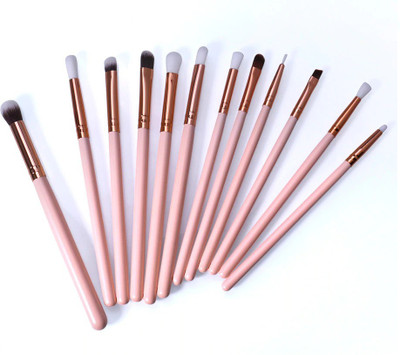 

O.TWO.O 12Pcs Makeup Soft Synthetic Hair Brushes Set for Smudge Make Up(Pack of 12)