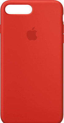 GADGETS WRAP Back Cover for Apple iPhone 7 Plus, Apple iPhone 8 Plus(Red, Silicon)
