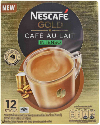 

Nescafe Gold Cafe Au Lait Premix Coffee, Instant Coffee 100 g
