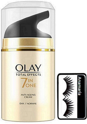 

anamaria Eyelashes & Olay Anti Ageing Day Cream(Set of 2)