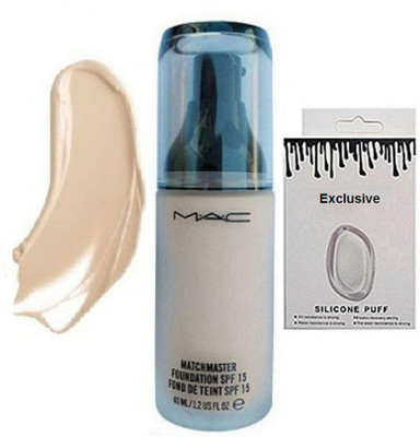 

Exclusive Silicon Puff & Matchmaster Foundation(Set of 2)