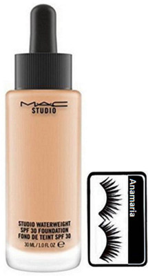 

anamaria Eyelashes & Mac Studio Water Weight Foundation(Set of 2)