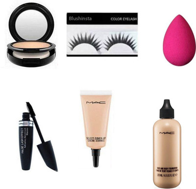

blushinsta combo makeup kit(Set of 6)