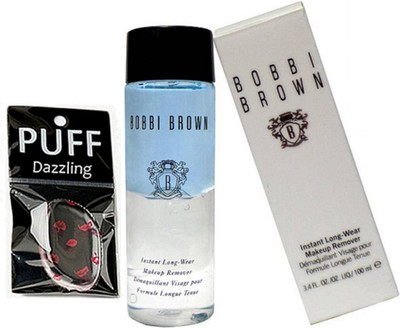 

Dazzling silicon puff with bobbi brown makeup remover (Set of 2)(Set of 2)