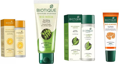 

BIOTIQUE BIO SUNCARE REGIME, LIP BALM(Set of 4)