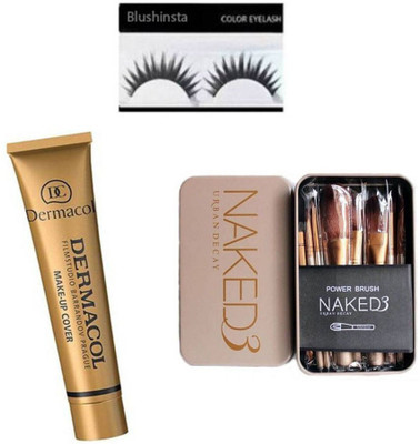 blushinsta naked 3, dermacol, eyelashes(Set of 3)