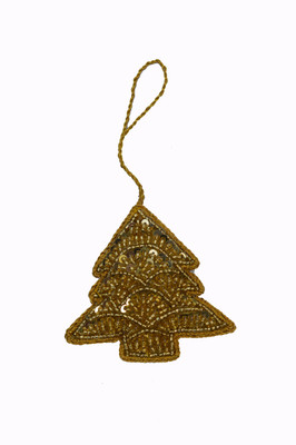 

Mihiransh Golden Handmade_Tree_Shape_Decoration_Hanging - 25 g
