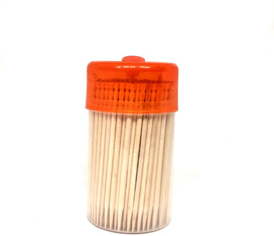 

Indeavour Bamboo Tooth Picks (200+ sticks) with Salt/Pepper Dispenser(Pack of 200)