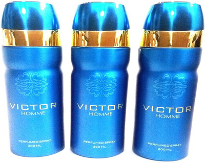 

ARQUS VICTOR Perfume Body Spray - For Men(600 ml, Pack of 3)