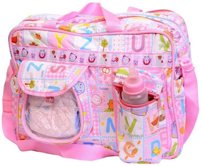 

Riyansh Multi Function Mama (Multicolor) Messenger Diaper Bag(PINK,RED, Multicolor), Multicolor;pink;red