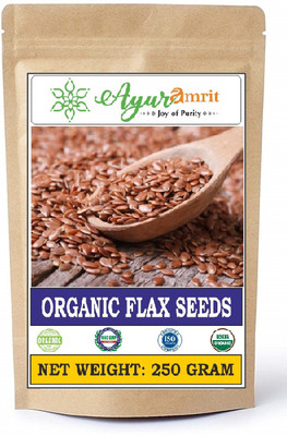 

Ayuramrit Brown Flax Seeds(250 g)