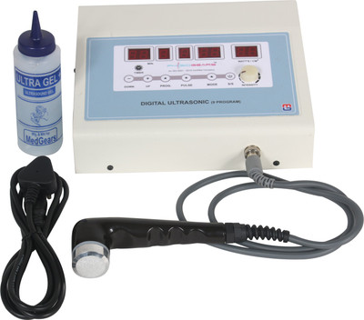 

Physiogears Ultrasonic Machine with 9 Programe and 5 LCD Display Physiotherapy Equipment Electrotherapy Device(MG-104-PG)