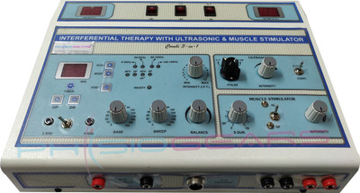 

Physiogears Electrotherapy Combo IFT US MS (Manual Mode) Physiotherapy Equipment Electrotherapy Device(MG-113-PG)