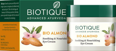 Biotique Biotique Bio Almond Soothing & Nourishing Eye Cream(15 g)
