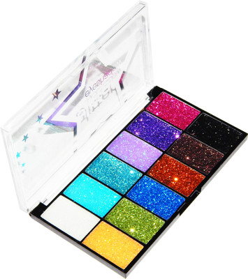 

firstzon™ 12 color star glitter eyeshadow palette 21 g(multicolor)