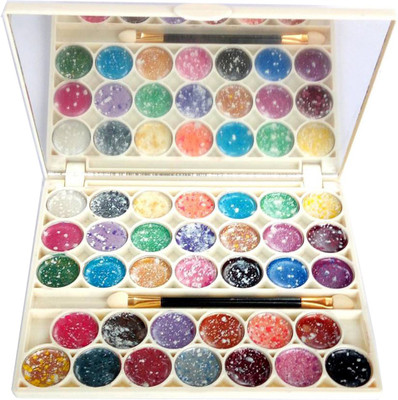 

LUV-LI 34 CREAMY COLORS EYE SHADOW KIT 22 g(MULTICOLOR)
