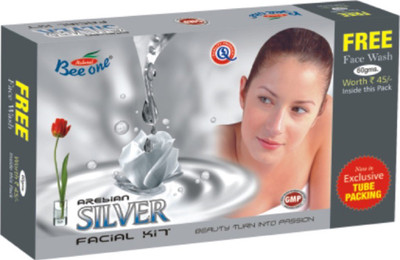 

BEEONE SILVER AREBIAN FACIAL KIT 170 GM(BEAUTY TURN INTO PASSION) 170 g