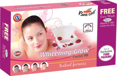 

BEEONE WHITENING GLOW (INSTANT FAIRNESS) FACIAL KIT 170 GM 170 g